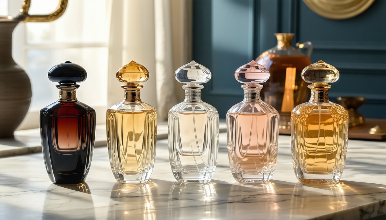 Elegant perfume bottles from the Viper Apparel collection